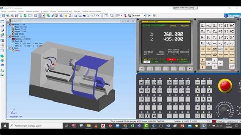 cnc torna simülasyon programı|CNC Simülatörü .